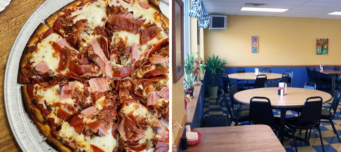Maria's Pizza Menu