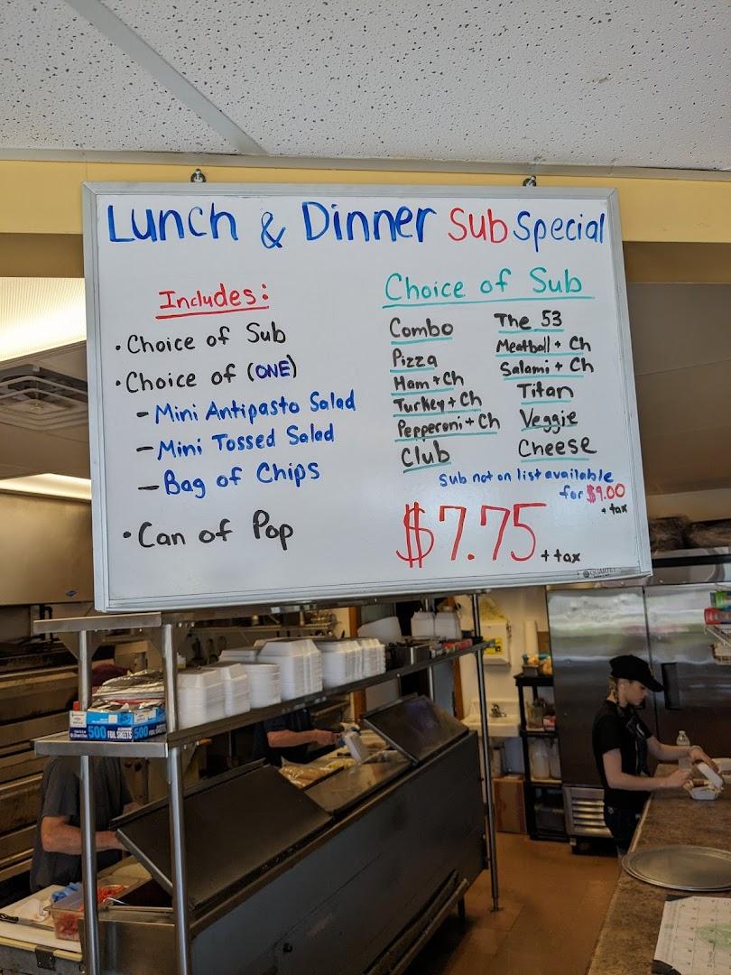 Maria's Pizza Menu image 1